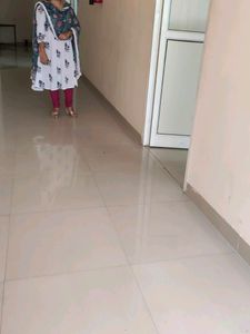 Anouk Printed White Churidar Dupatta Set