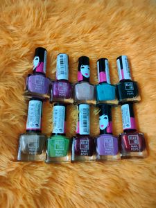 Pack Of 10 ELLE18 NAIL POLISH