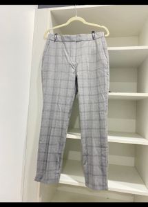 Zara Checkered Tailored Trousers