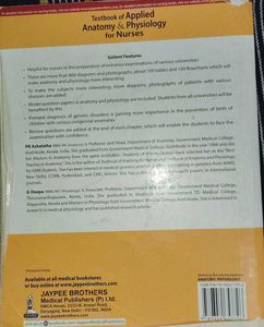 Applied Anatomy &amp; Physiology for Nurses Textbook
