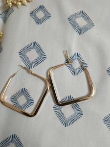 Square Hoop Earrings