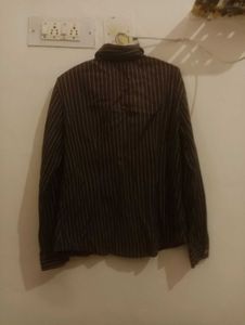 Men's Striped Casual Shirt