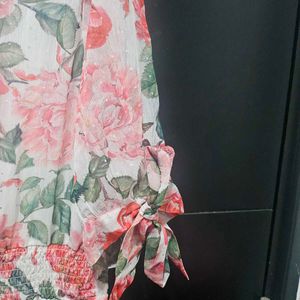 Floral Print Midi Dress