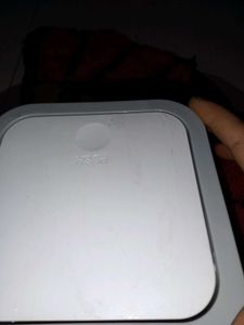Modern White Trash Can with Lid