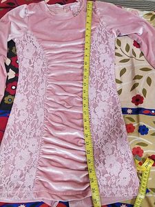 Beautiful Pink One Piece For Girls