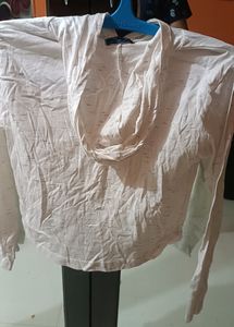 Crop Hoody T-shirt