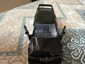 Black Mercedes-Benz 190E Diecast Model Car