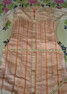 Striped Cotton Kurta