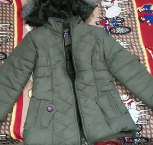 Hooded Fur Winter Jacket