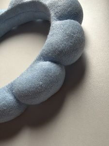 Cute Blue Puffy Headband