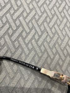 Dita Black Square Sunglasses