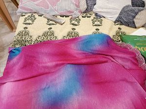 Stunning Embellished Ombre Saree