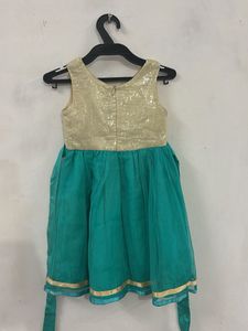 Sparkling Teal Party Dress