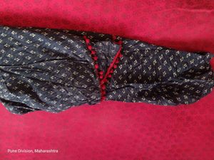 Stylish Navy Blue Printed Kurta