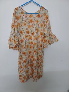 Pure Cotton Kurti Umbrella Sleeves