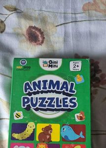 Gini Mini Animal Puzzles for Kids
