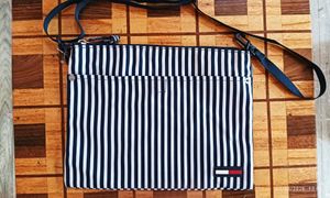 Chic Striped Sling Bag by Tommy Hilfiger
