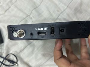 GTPL HD Set-Top Box with adapter