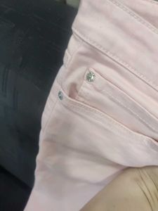 Light Pink Mango Jeans