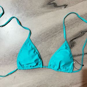 Cute Blue Bikini Top