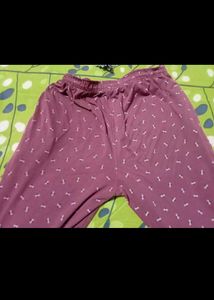 Cute Pink T-Shirt and Pants Set