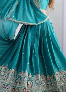 New semi stitched lehenga choli with dupatta piece