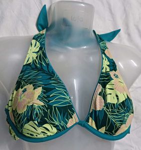 Tropical⭐38 Print Bikini Top