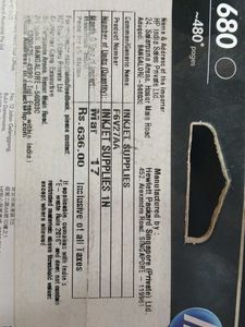 HP Ink Advantage 680 Black Cartridge
