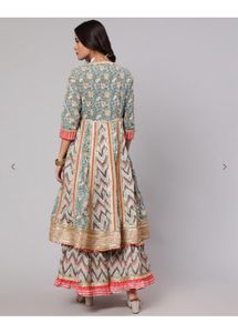 Elegant Kurta Set &amp; Dupatta wine color available