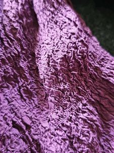 Purple Off-Shoulder Puff Sleeve Top