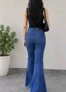 Flared Blue Bootcut Jeans