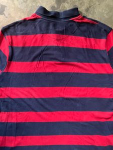 Men's Striped Polo Shirt