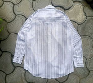 Vintage Men's Striped Western Shirt