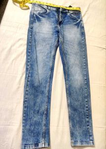 Classic Blue Wash Jeans for Boy age 13-14 yrs