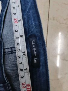Wide Leg Denim Jeans