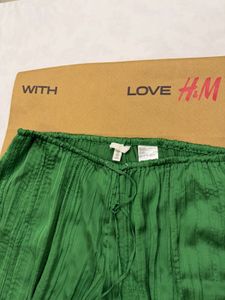 H&amp;M pull on wide trousers