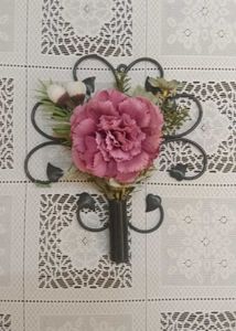 15. Decorative Wall Flower Holder
