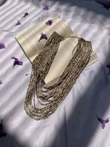 Beaded layered y2k vintage gothic Necklace pendant
