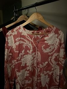 Elegant Floral Print Kurta