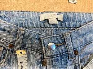 H&amp;M Wide Leg Light Wash Jeans
