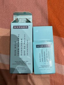 Hyphen Sun Milk 100% Mineral Sunscreen SPF 50