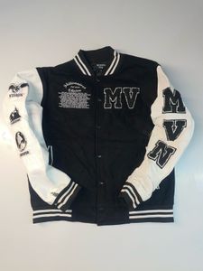 heavy Varsity Jacket with "Millionaire Vision"
