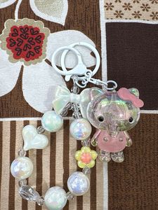 Cute Hello Kitty Keychain
