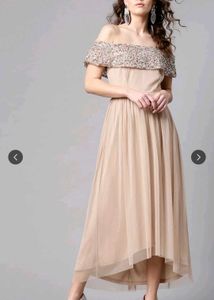 Street 9 XL Party Wear Net Dress