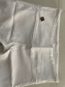 Classic White High-Waisted Pants