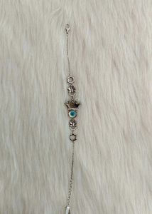 Evil Eye Crown Bracelet Wth Hallmark