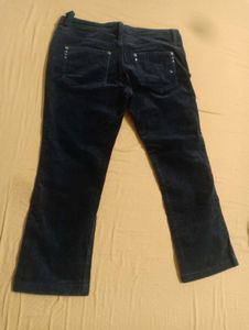 Black Corduroy Flare Pants