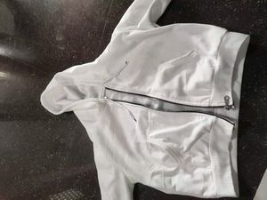 Stylish Cropped Hoodie Jacket