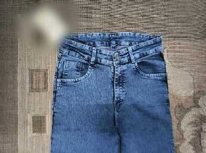 Classic Blue Wash Denim Jeans