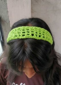 Colorful Crochet Knit mess Headbands